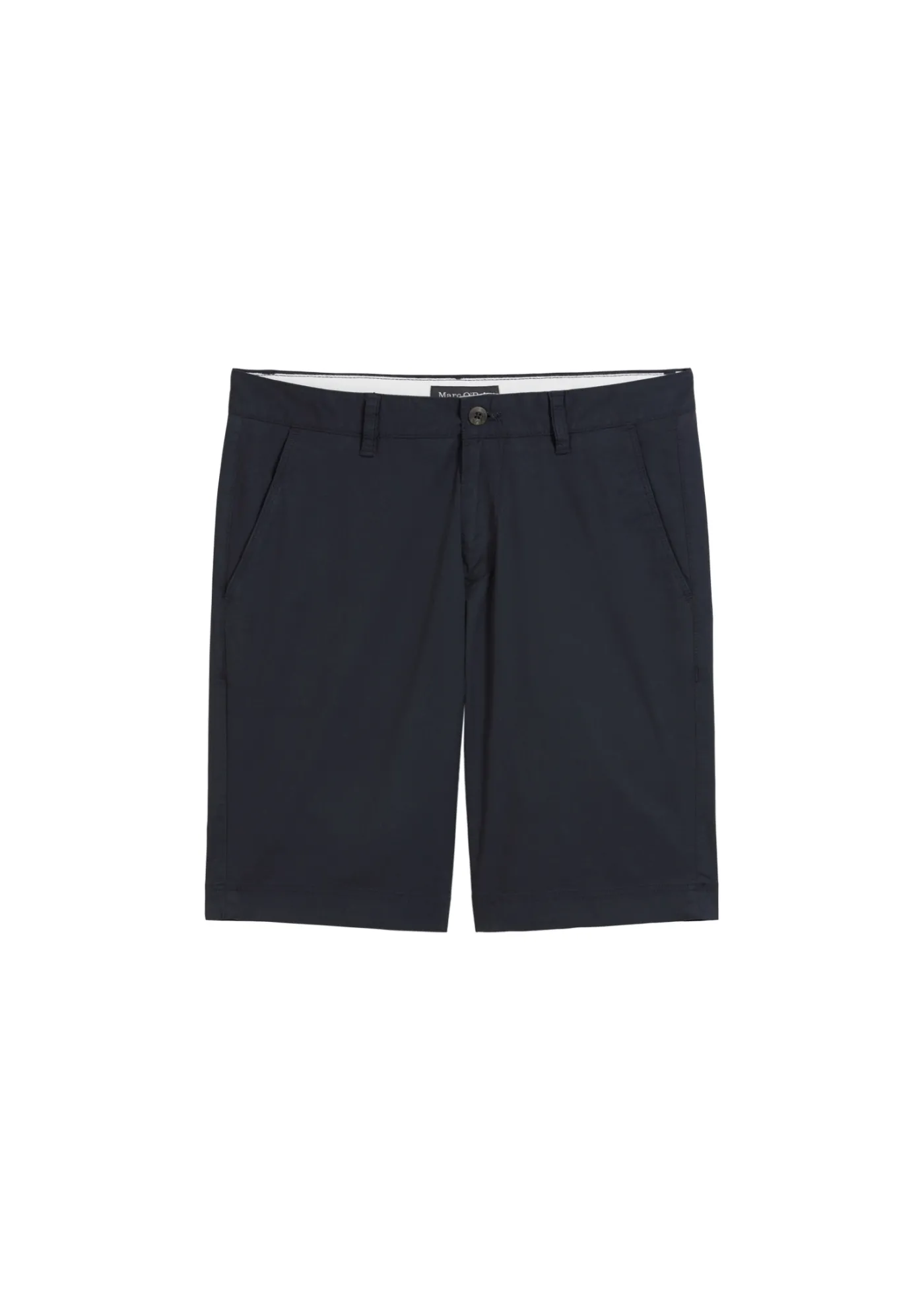 Shorts Model Reso regular aus leichtem Bio-Baumwoll-Twill