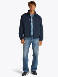 Signature Jacke mit Color Block Kragen
