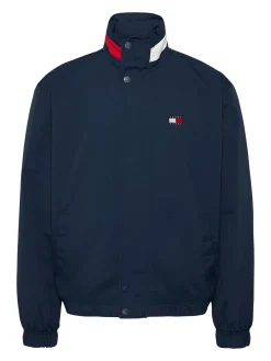 Signature Jacke mit Color Block Kragen