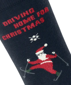 Skiing Santa Damen Socken