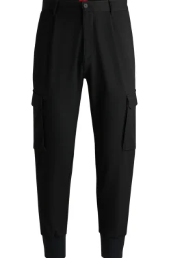 Slim-Fit Hose aus Stretch-Gabardine