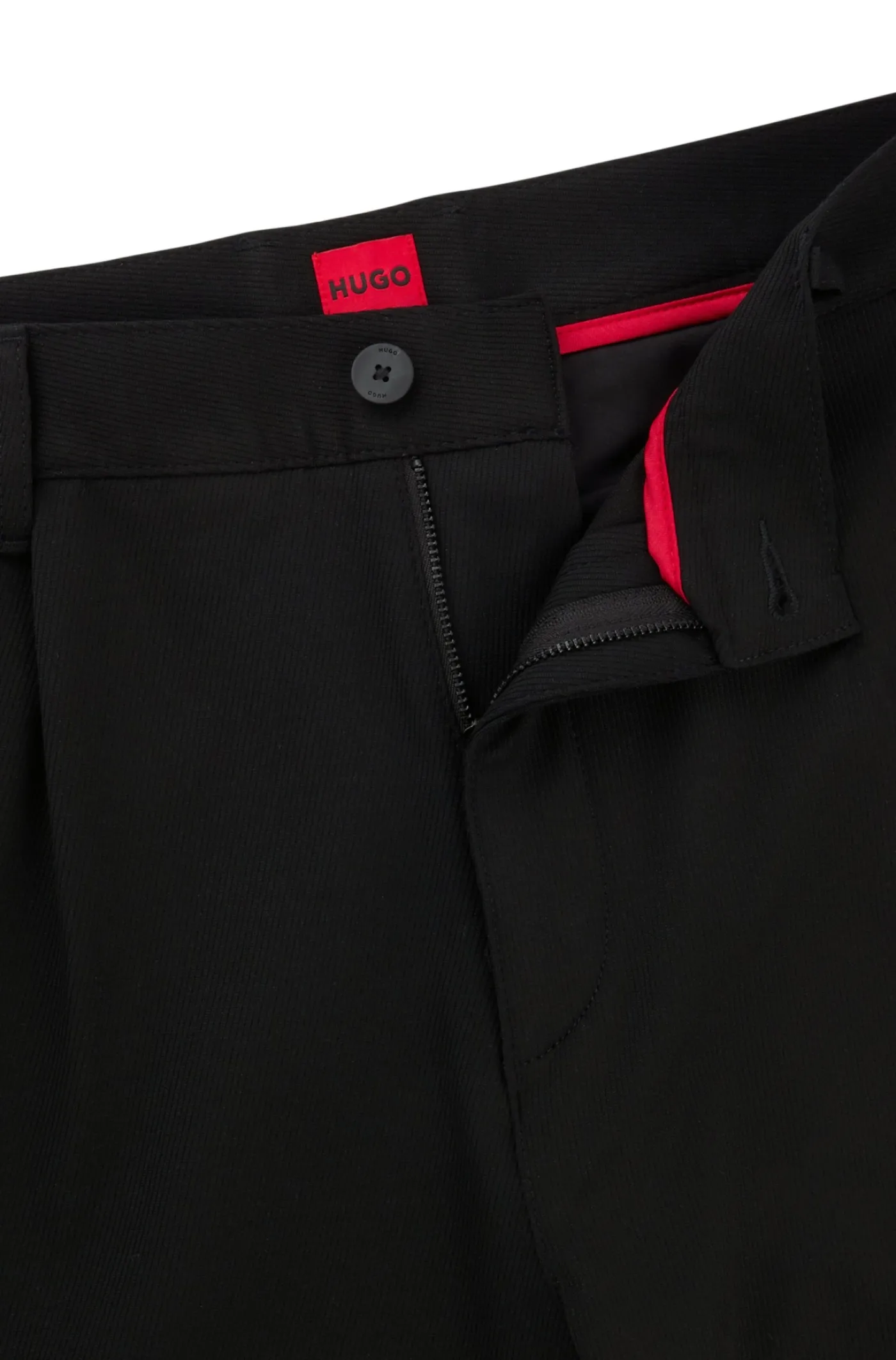 Slim-Fit Hose aus Stretch-Gabardine