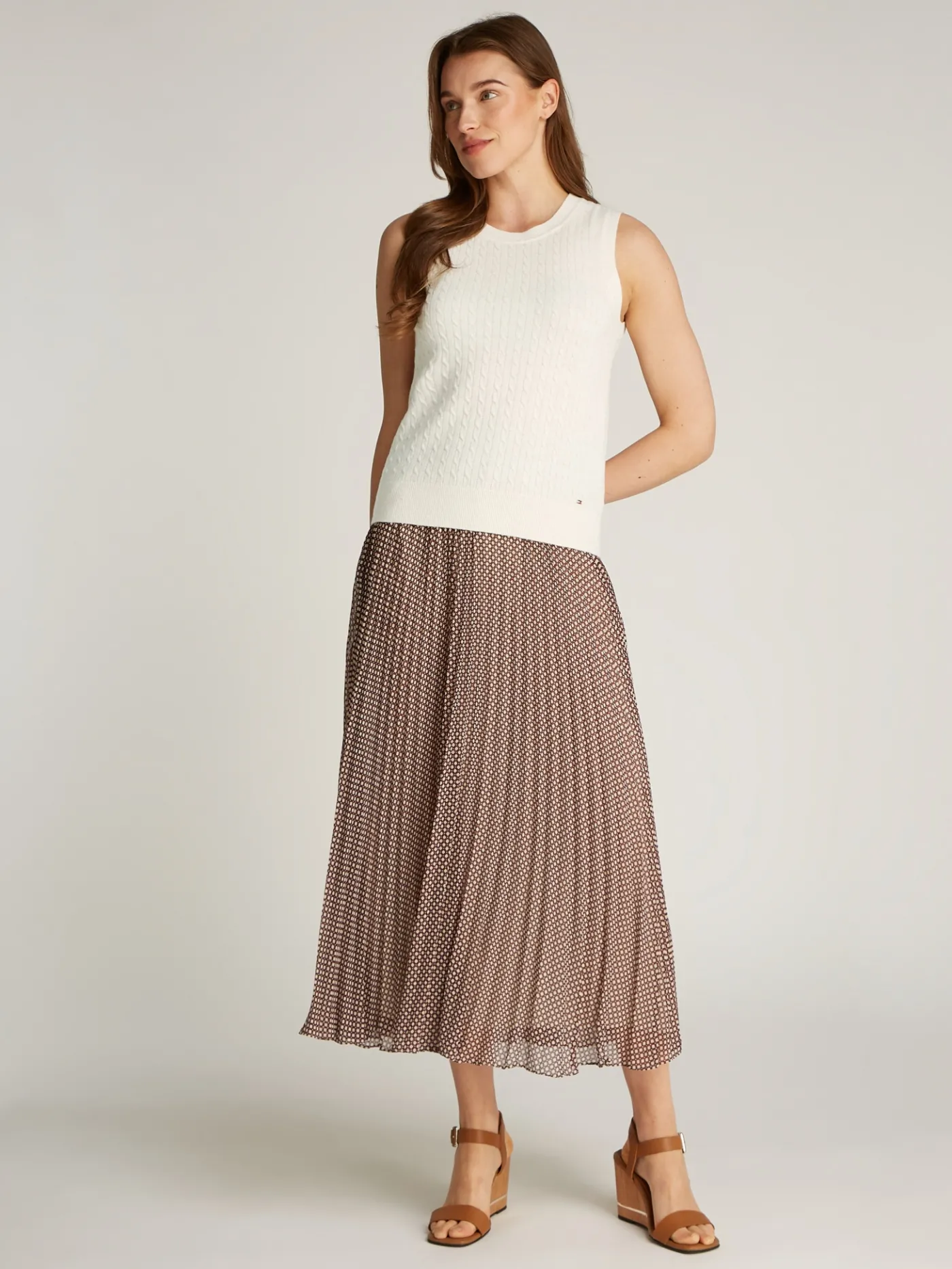 Slim Fit Pullunder mit hohem Wollanteil