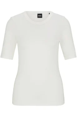 Slim-Fit T-Shirt aus elastischem Modal-Mix