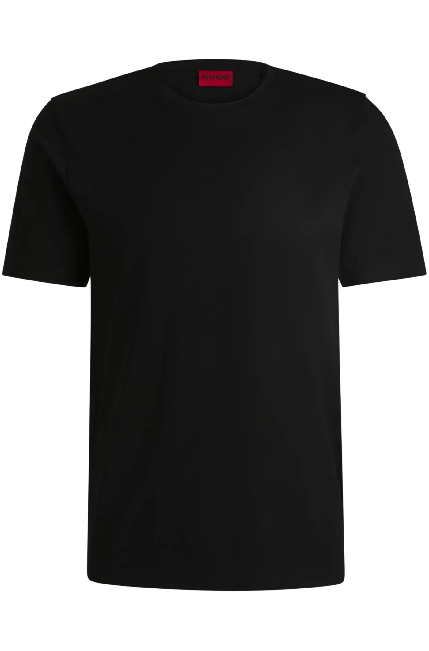 Slim-Fit T-Shirt aus merzerisiertem elastischem Baumwoll-Piqué