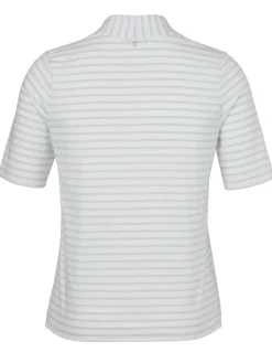 Softes Baumwoll-Jersey-Shirt mit Kelchkragen