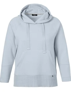 Softes Sweatshirt mit Strickbund
