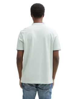 Stehkragen Poloshirt