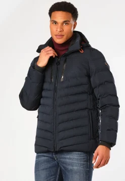Steppjacke mit Kapuze