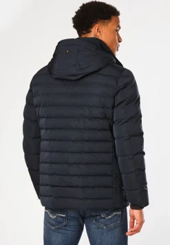 Steppjacke mit Kapuze