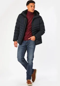 Steppjacke mit Kapuze
