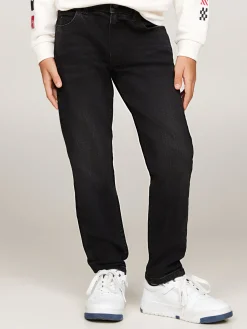 Straight Jeans mit Fade-Effekt
