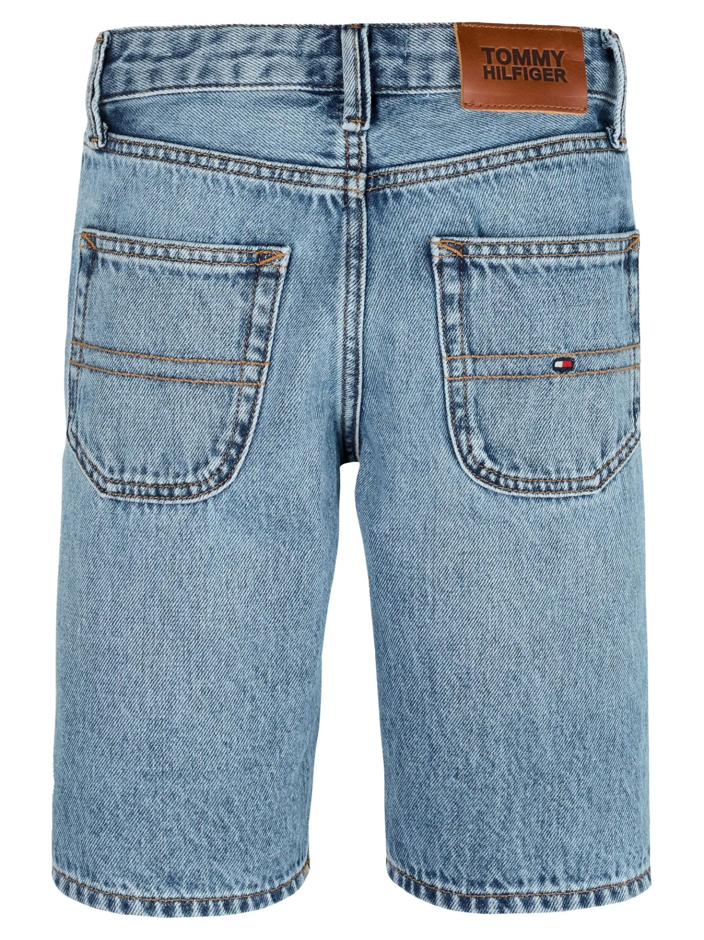 Straight Leg Jeansshorts