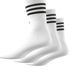 3-Streifen Cushioned Crew Socken, 3 Paar