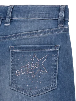 Stretch Denim Shorts