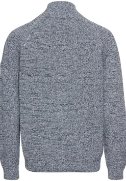 Strickjacke mit Stehkragen