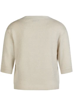 Strickjacke mit V-Ausschnitt