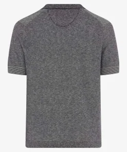 Strickpoloshirt