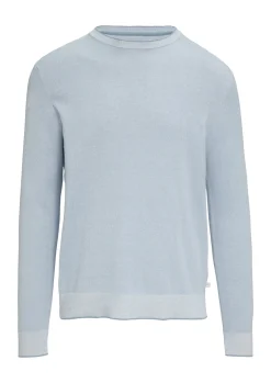 Strickpullover in Melange-Optik