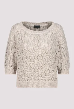 Strickpullover mit Lurex