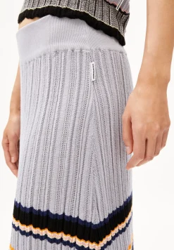 Strickrock aus Bio-Baumwolle MINNAA STRIPES