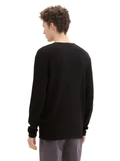 Strukturierter Pullover