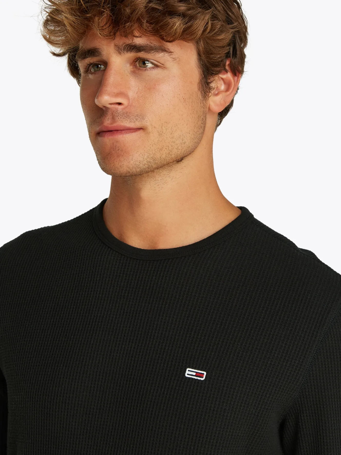 Strukturiertes Langarmshirt