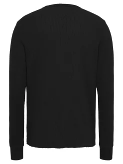 Strukturiertes Langarmshirt