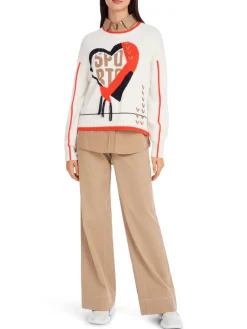 Sweater aus reiner Wolle