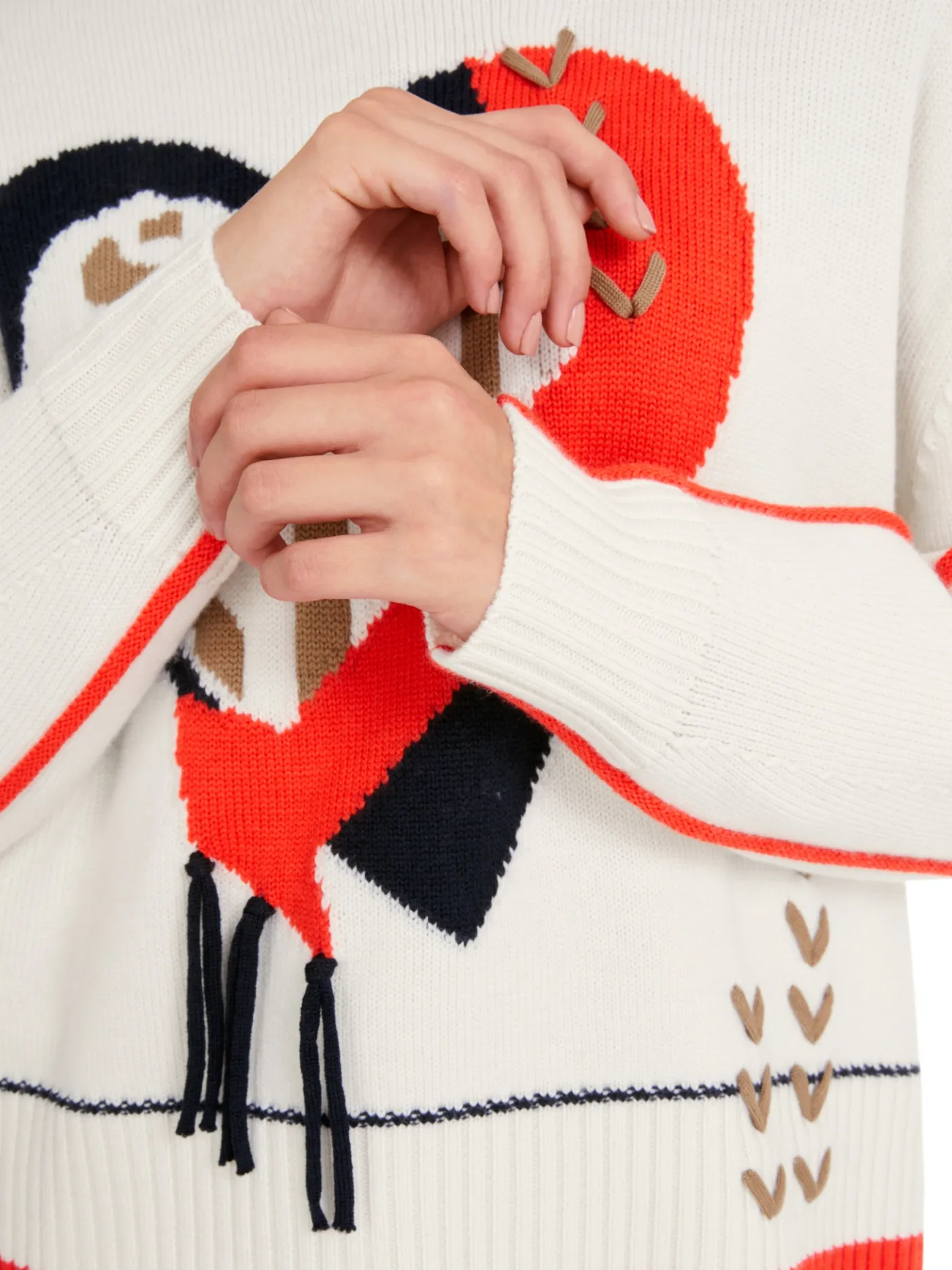 Sweater aus reiner Wolle