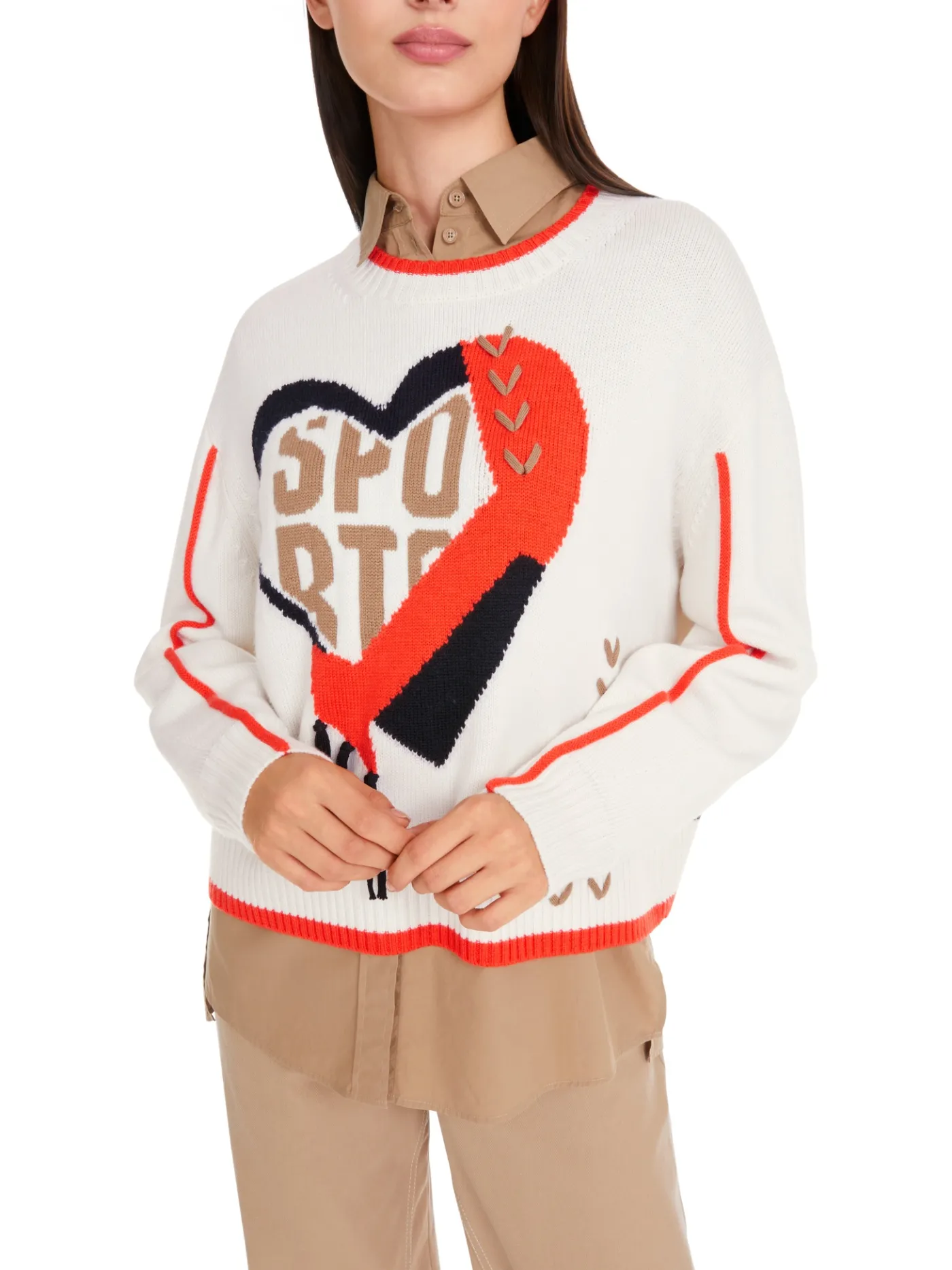 Sweater aus reiner Wolle