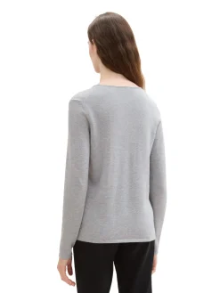 Sweater mit V-Ausschnitt