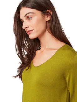 Sweater mit V-Ausschnitt