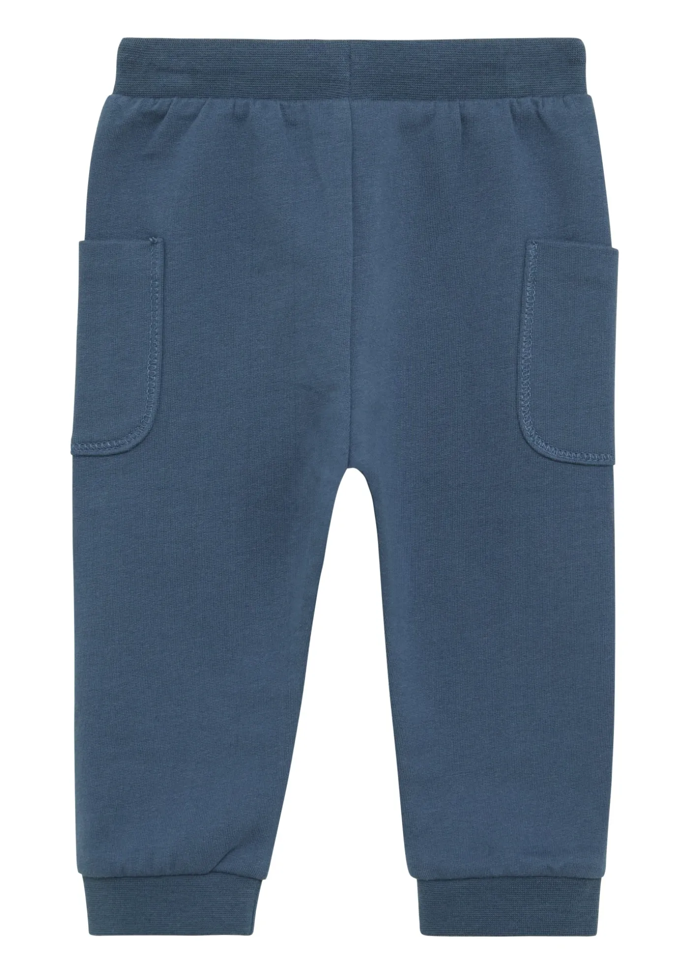 Sweatpants mit aufgesetzten Taschen und Frontprint