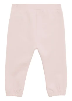 Sweatpants mit Elastikbund und Stickerei