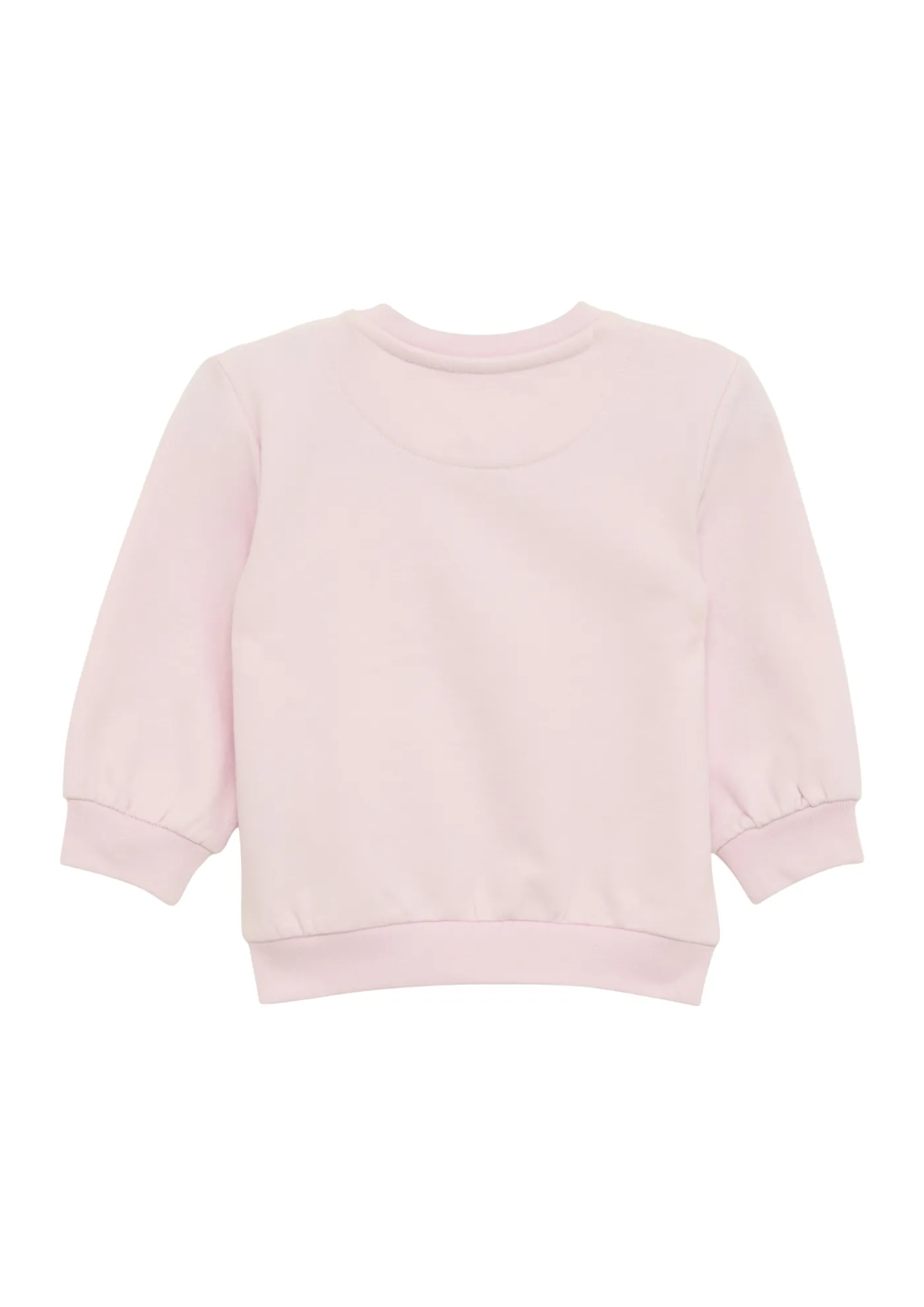 Sweatshirt aus Baumwollmix mit Chiffon-Applikation