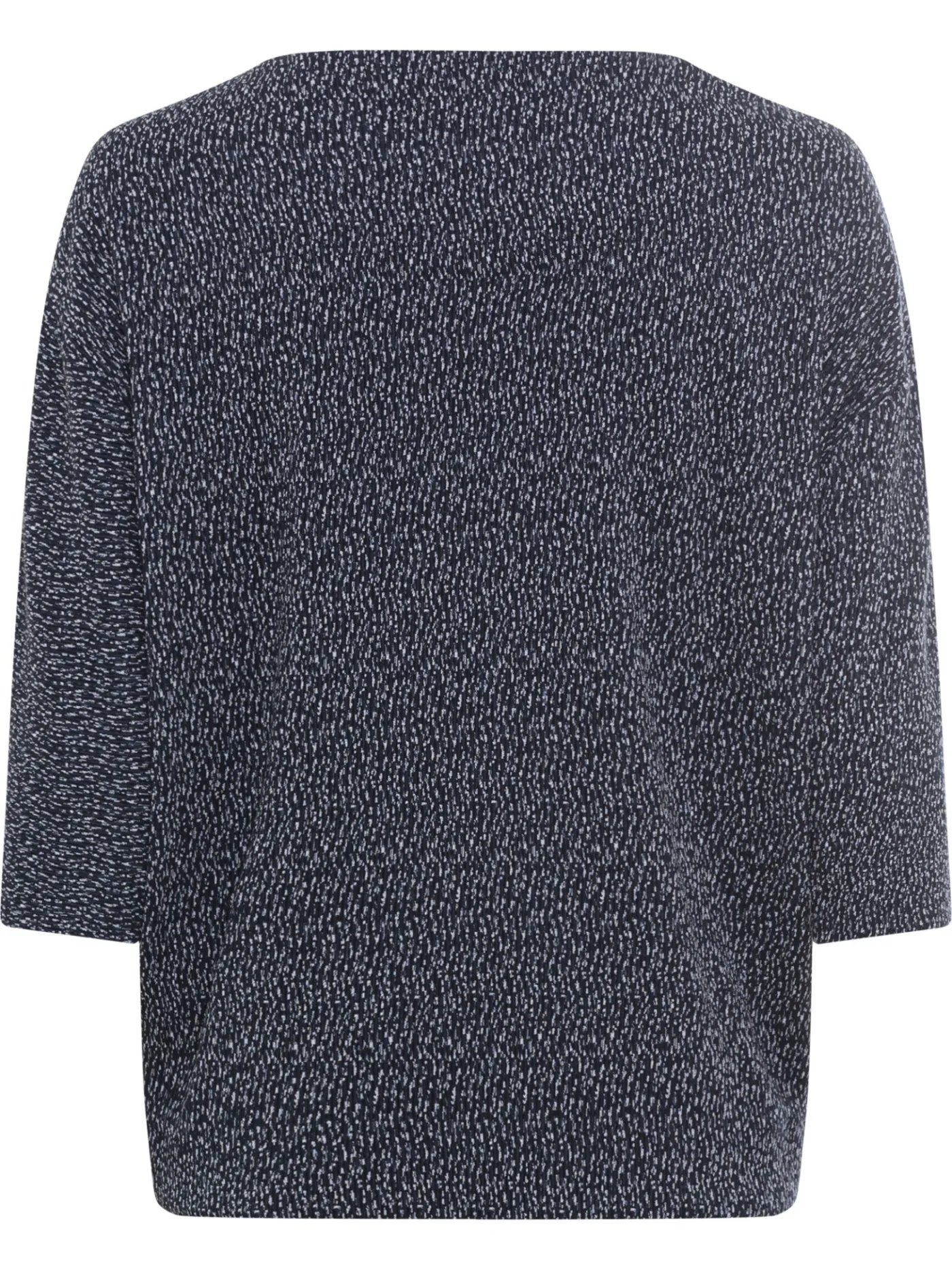 Sweatshirt in melierter Optik