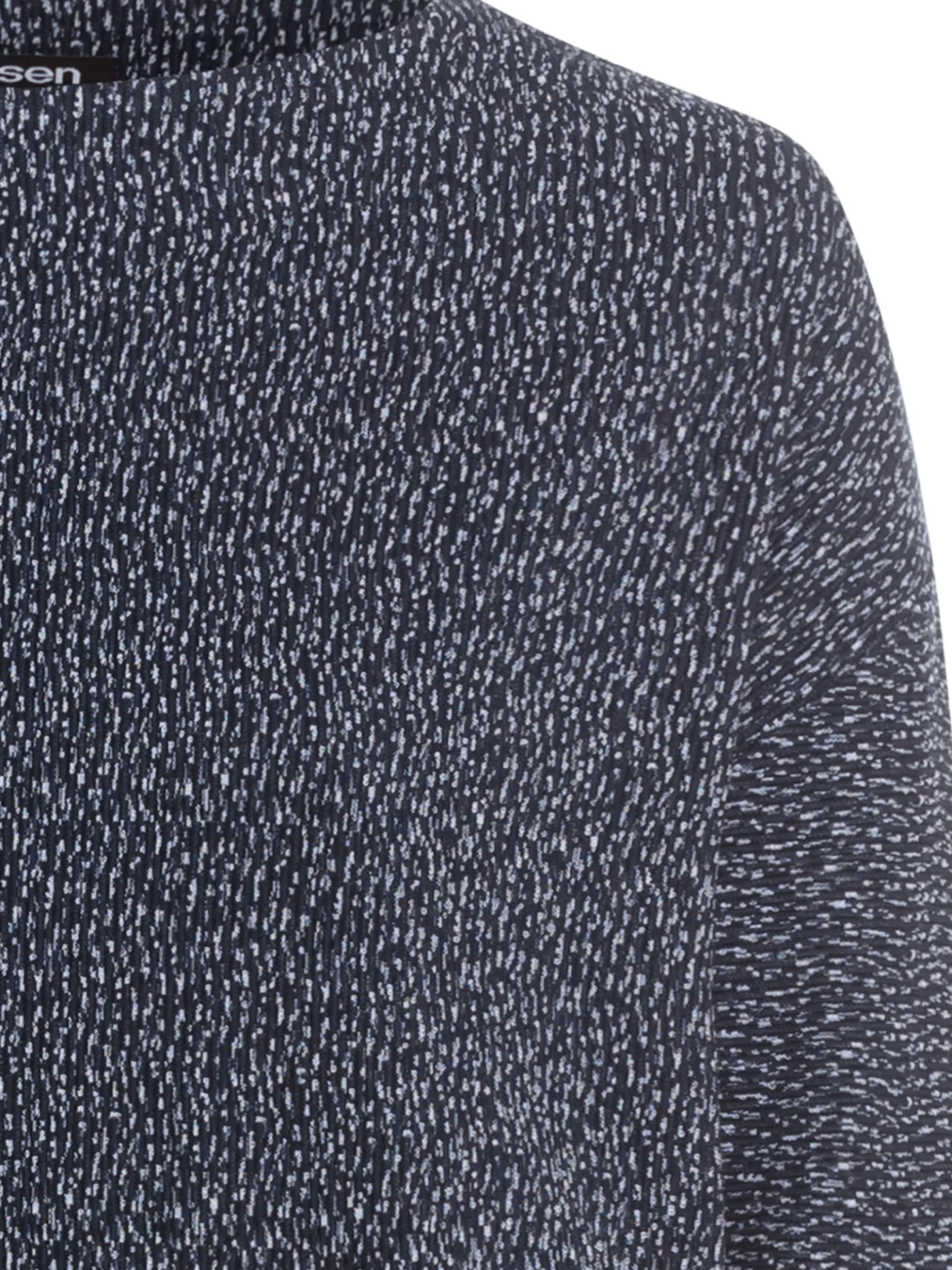 Sweatshirt in melierter Optik