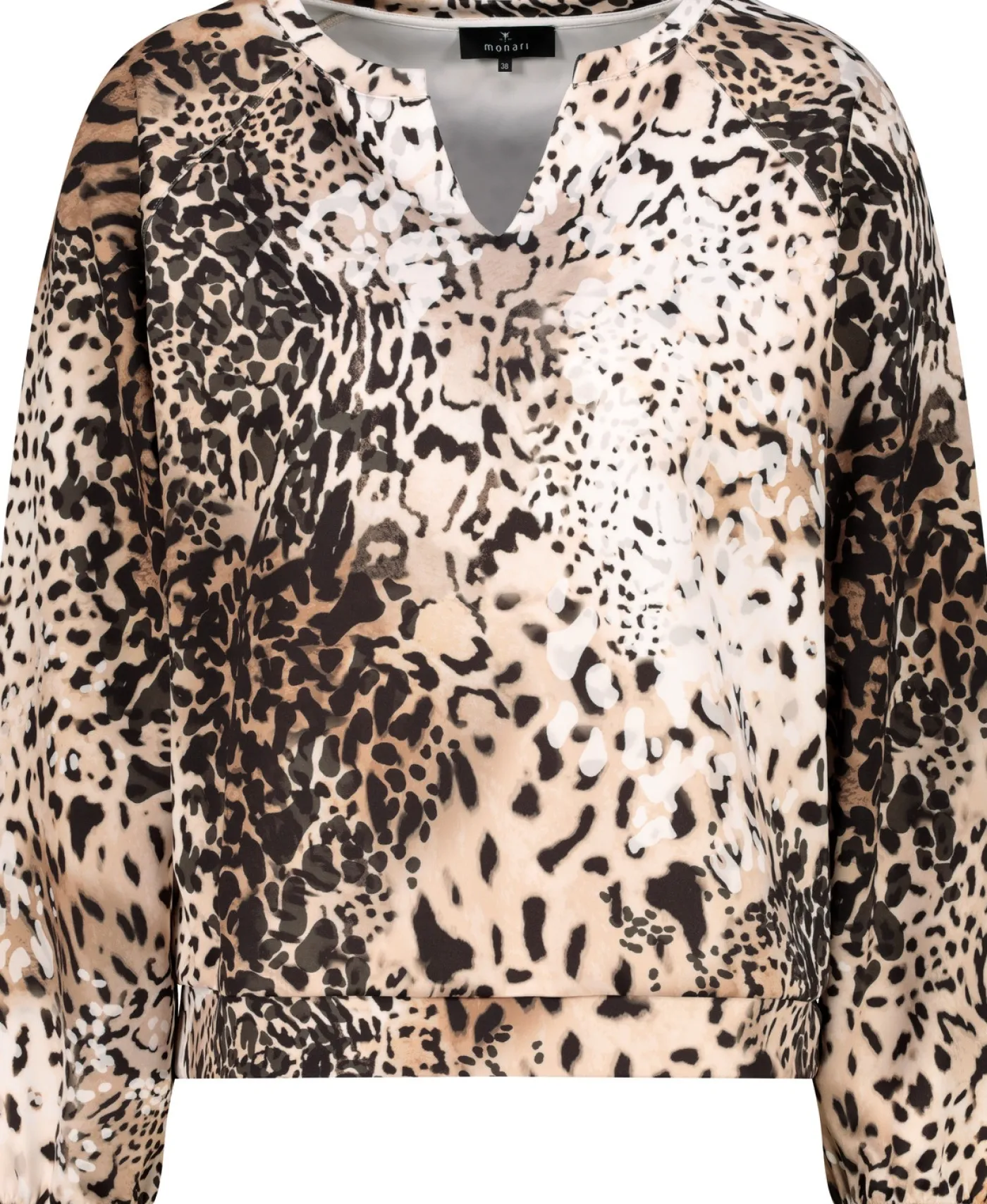 Sweatshirt mit Leomuster