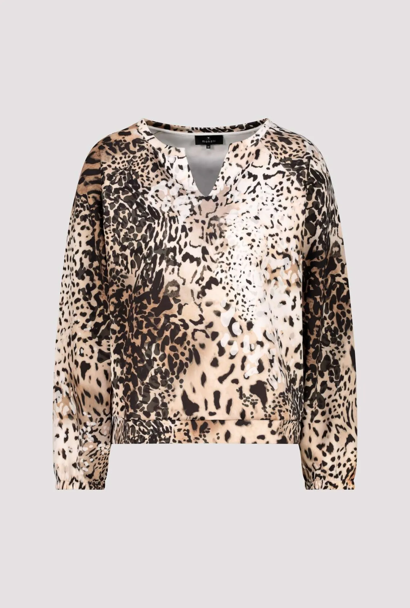 Sweatshirt mit Leomuster