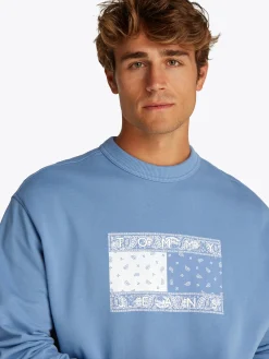 Sweatshirt mit Paisley Logo