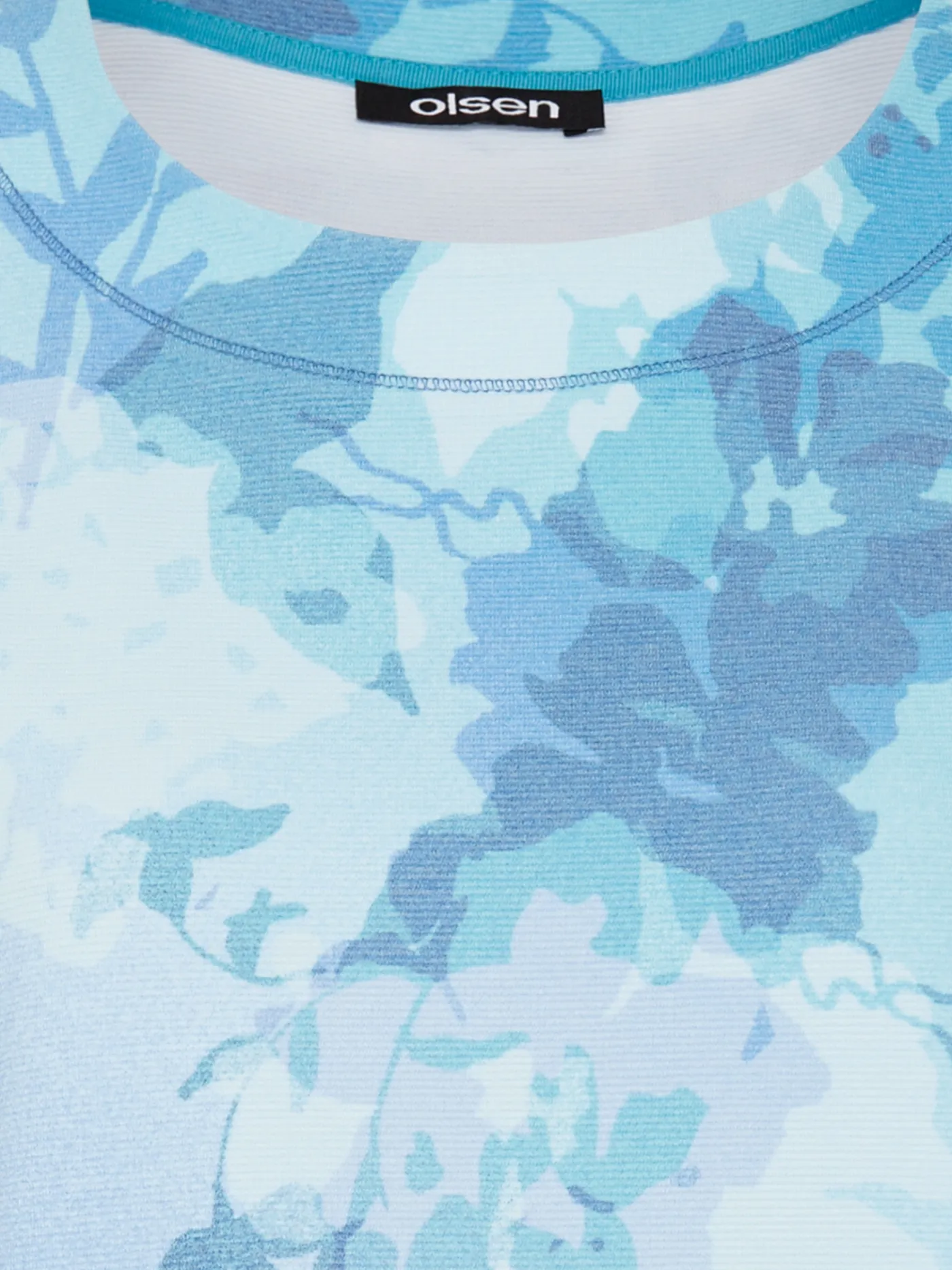 Sweatshirt mit Panneaux-Print