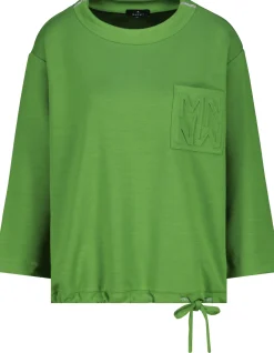 Sweatshirt mit Prägedruck
