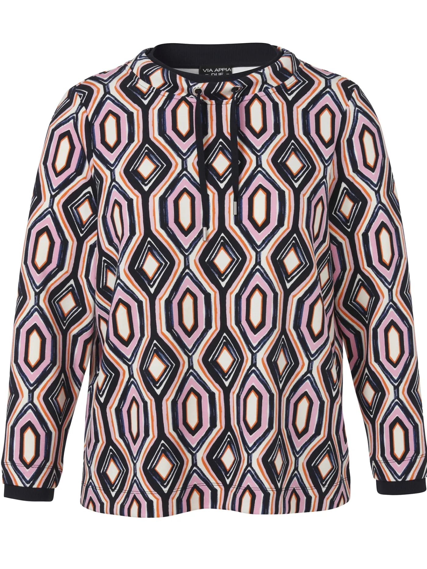 Sweatshirt mit Stehkragen