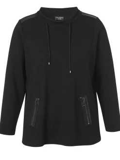 Sweatshirt Stehkragen
