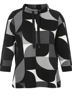 Sweatshirt Stehkragen