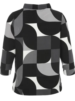 Sweatshirt Stehkragen