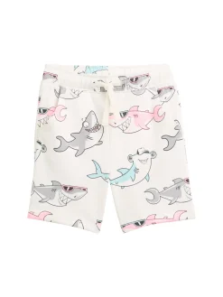 Sweat-Shorts mit Allover-Print