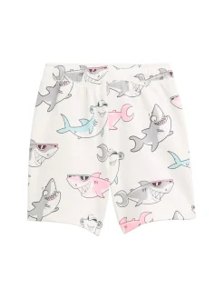 Sweat-Shorts mit Allover-Print