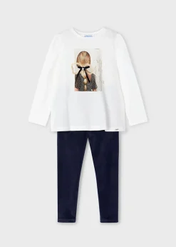 2-teiliges Set Shirt und Leggings